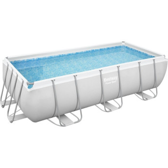 Каркасный бассейн BESTWAY POWER STEEL 404х201х100см, 6478л, фильтр-насос 2006л/ч