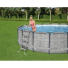 Лестница для бассейнов BESTWAY до 122см, 4 ступеньки, без площадки 58336 BW